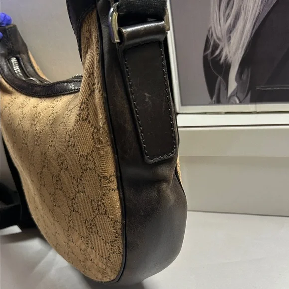 Gucci GG canvas shoulder bag monogram crossbody Y2K vintage - Picture 5 of 8